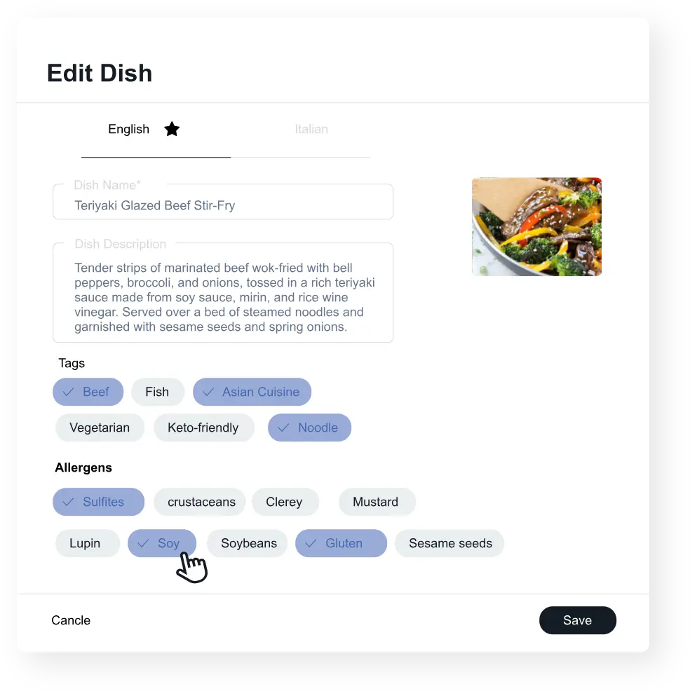 Allergen Information